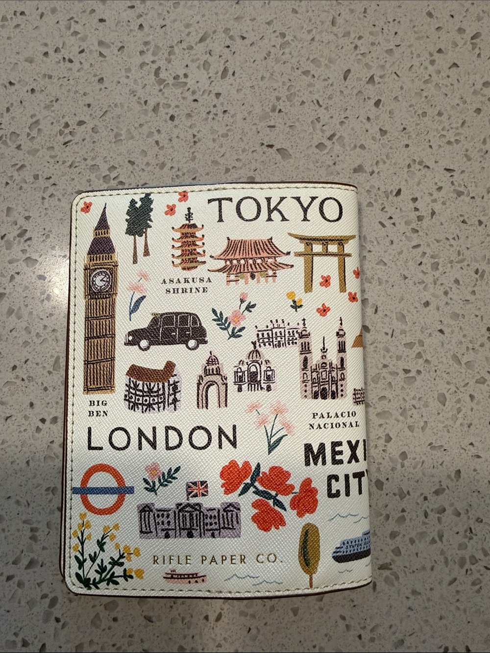 rifle Paper co Illustrated Passport cover - Picture 4 of 7